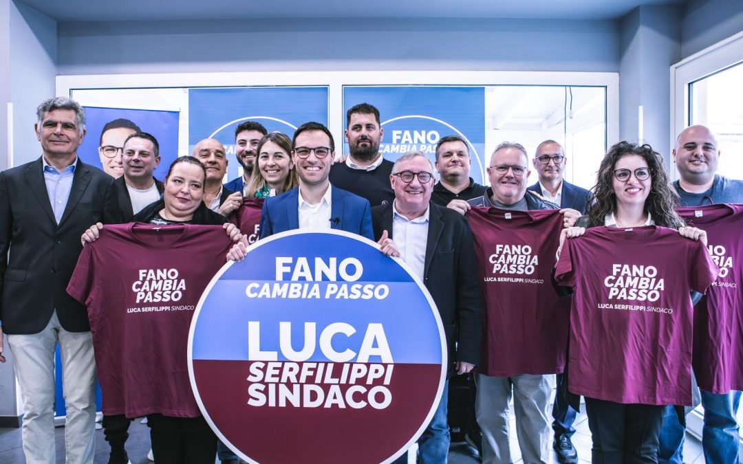 Presentata la lista civica Fano Cambia Passo Tanto entusiasmo e voglia di cambiare la città